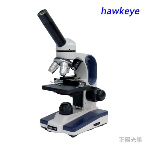 hawkeye 40倍-1500倍 XY軸微調移動尺式平台 上下光源  LED生物顯微鏡