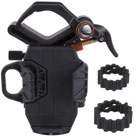 美國CELESTRON通用型手機接望遠鏡用轉接夾具81055(專利3軸NexYZ;適35-50mm目鏡;附2轉接環)