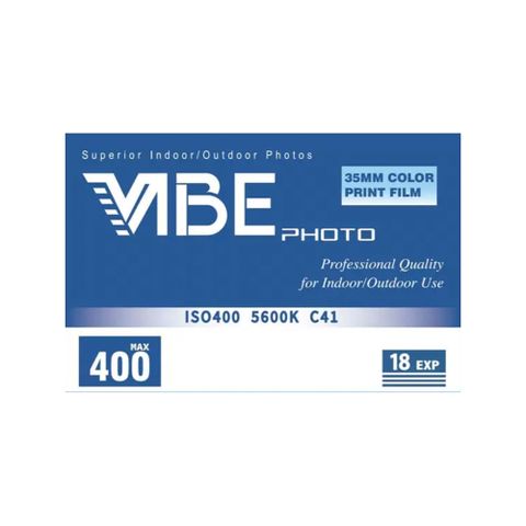 德國 VIBE 135 彩色膠卷負片底片 ISO 400 18張
