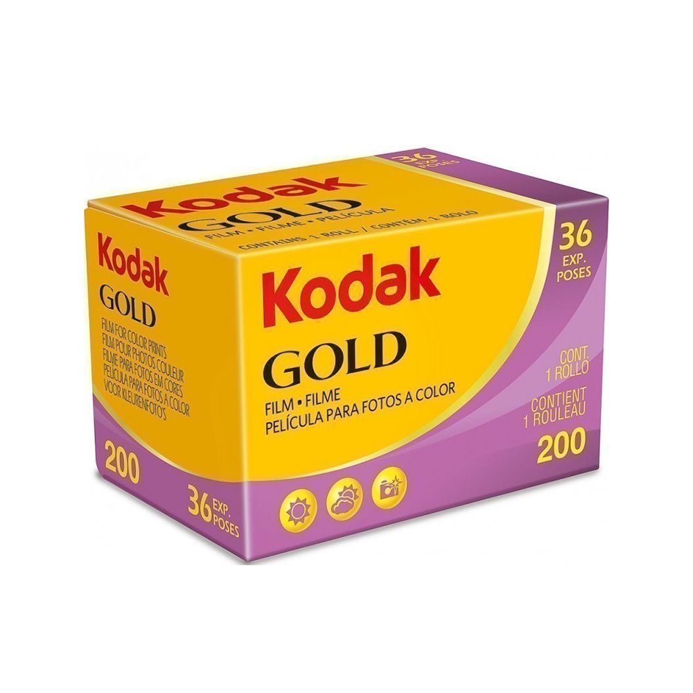 KODAK 柯達   GOLD 135mm 彩色膠捲負片底片 ISO 200 36張