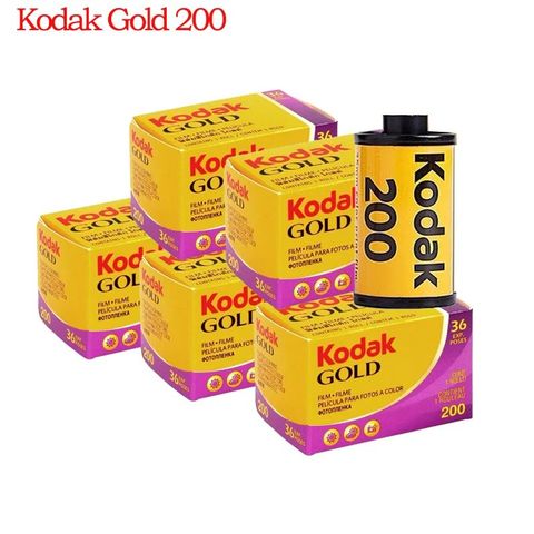 KODAK 柯達 台灣公司貨 GOLD ISO 200 36張 5盒
