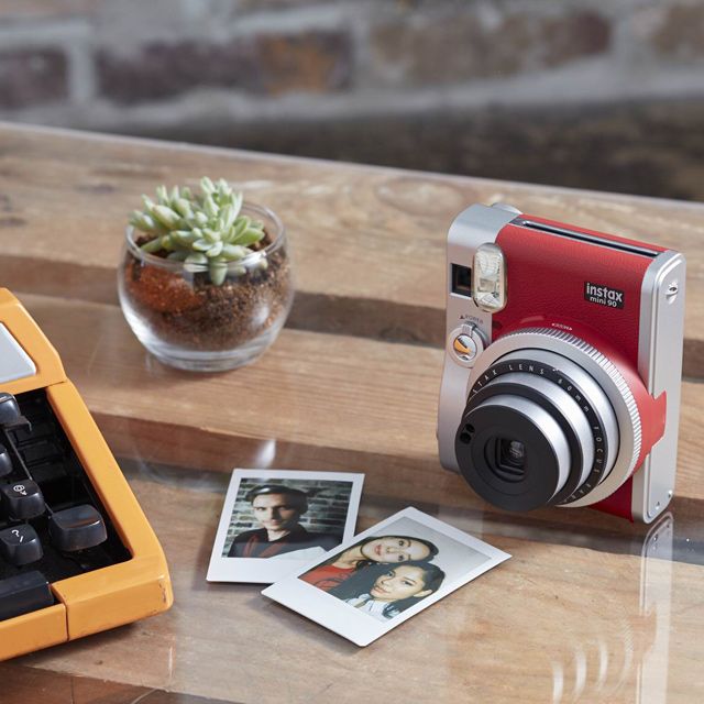 FUJIFILM instax mini90 拍立得-紅色(公司貨) - PChome 24h購物