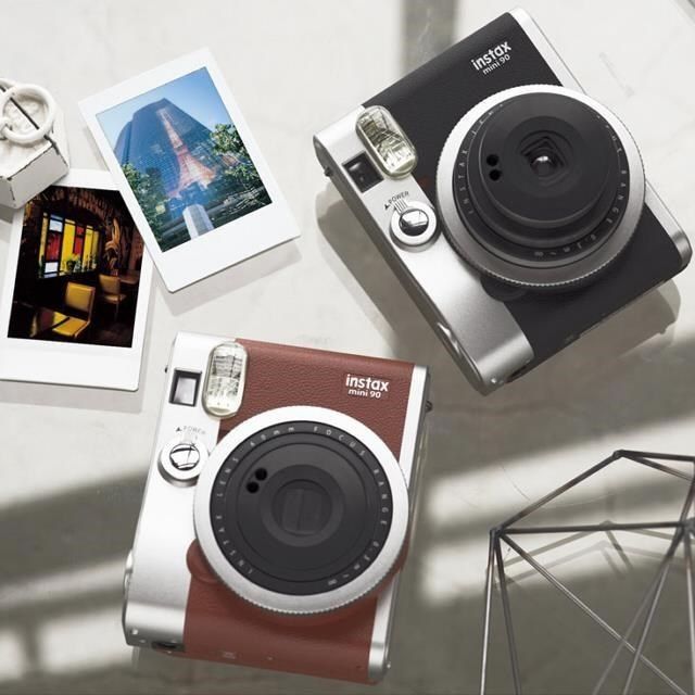 富士FUJIFILM instax mini90 拍立得相機黑色棕色(公司貨) - PChome 24h購物