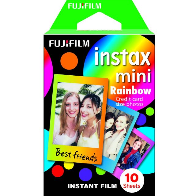 FUJIFILM 富士  instax mini 底片《彩虹漸層》一入/10張