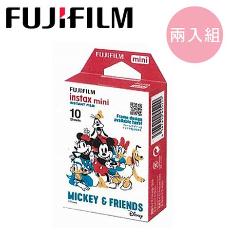 FUJIFILM 富士 FUJI 拍立得底片-米奇和朋友(MICKEY & FRIEND)-(2入)