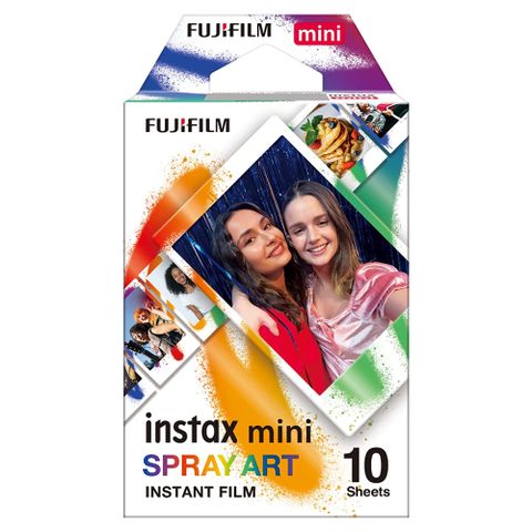 FUJIFILM 富士 mini-卡通底片《噴繪藝術 Spray Art》(3盒裝)