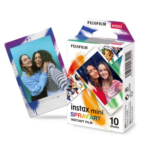 FUJIFILM 富士 instax mini 底片 噴霧藝術 一入/10張 拍立得底片