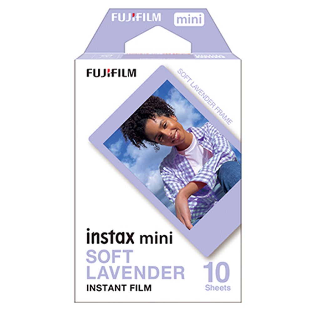 FUJIFILM 富士  instax mini底片-紫框薰衣草一入/10張