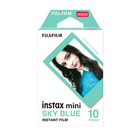 富士 instax mini 底片《天空藍》一入/10張