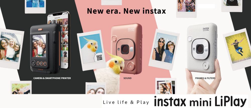 fujifilm instax mini liplay white