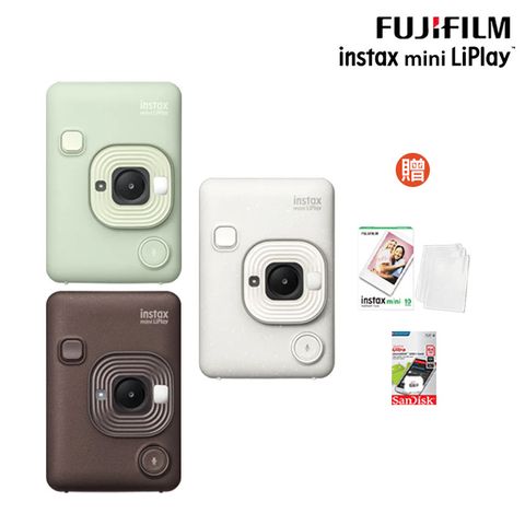 FUJIFILM 富士 instax mini LiPlay馬上看相機 印相機 (公司貨)