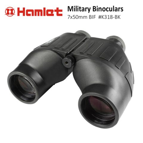 符合軍品5項戰技標準(福利品)【Hamlet 哈姆雷特】Military Binoculars 7x50mm BIF 軍用型大口徑雙筒望遠鏡