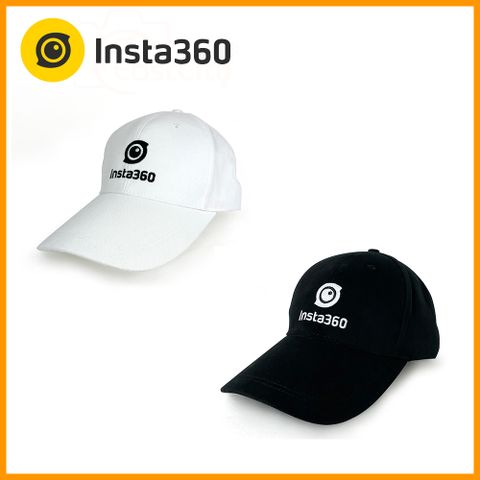 Insta360 經典刺繡LOGO棉質可調式棒球帽/鴨舌帽/老帽 公司貨