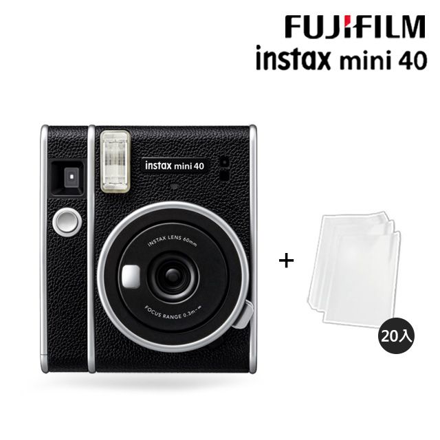 富士FUJIFILM instax mini 40 復古型拍立得(公司貨) - PChome