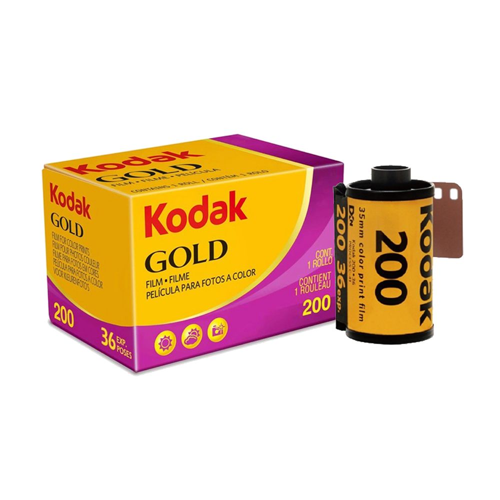 KODAK 柯達   GOLD 135mm 彩色膠捲負片底片 ISO 200 36張