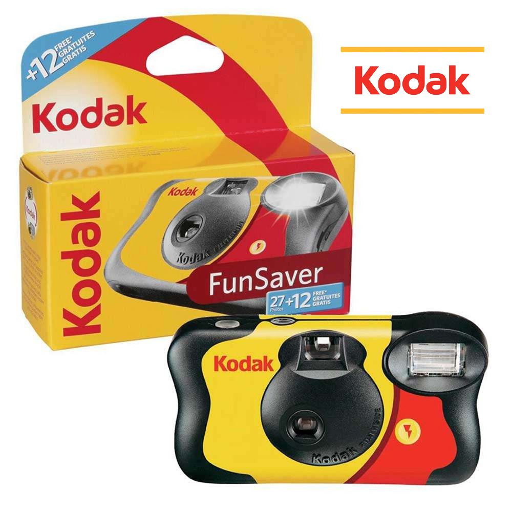 KODAK 柯達   FunSaver 一次性閃光燈底片相機 39張