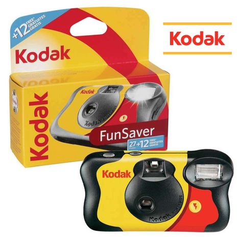 KODAK 柯達 FunSaver 一次性閃光燈底片相機 39張