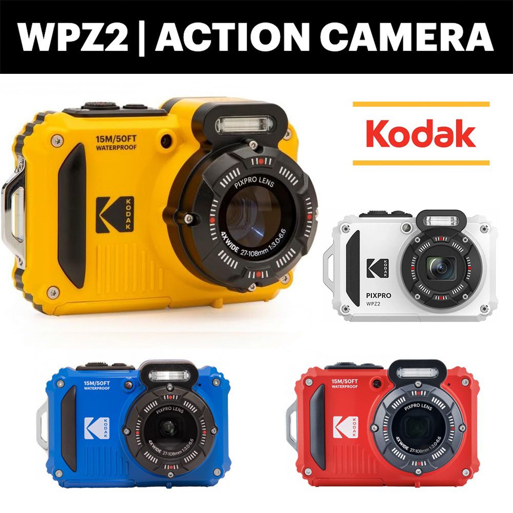 KODAK 柯達 PIXPRO WPZ2 防水相機 PChome 24h購物