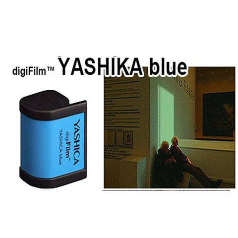 限時特賣★YASHICA YAS-DGFBLU BLUE 數位膠捲 FOR YASHICA Y35