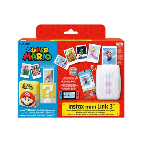 FUJIFILM instax mini Link3 特別版-超級瑪利歐套組(公司貨)