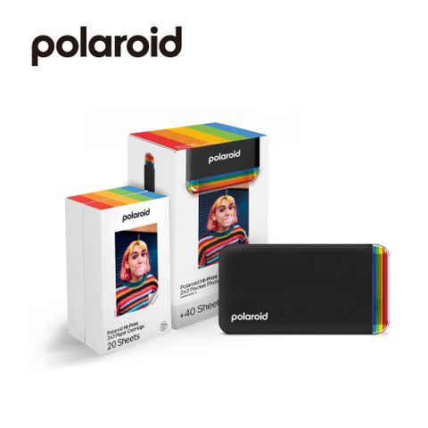 Polaroid 寶麗來 手機相片印表機EB版 2x3 (黑色)DHE2