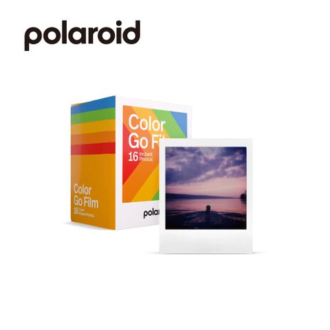 ★經典白色相框Polaroid Go 彩色白框雙包裝相紙-雙入裝(DGF1)