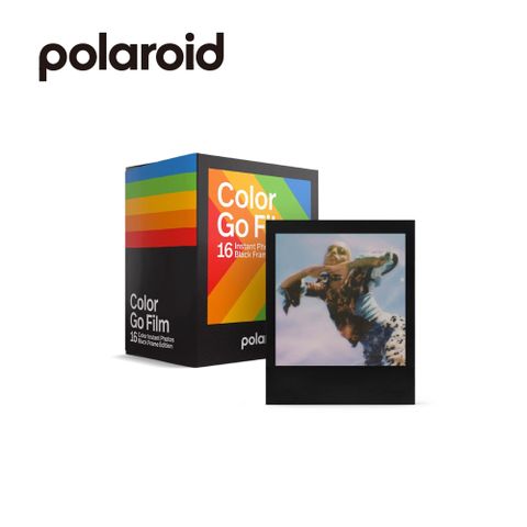 ★經典黑色相框Polaroid Go 彩色黑框雙包裝相紙 (DGF2)