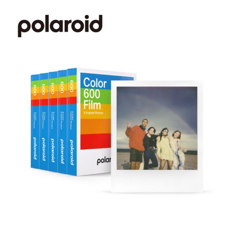 Polaroid 寶麗來 600型 彩色白框相紙-40張 (D6F6)