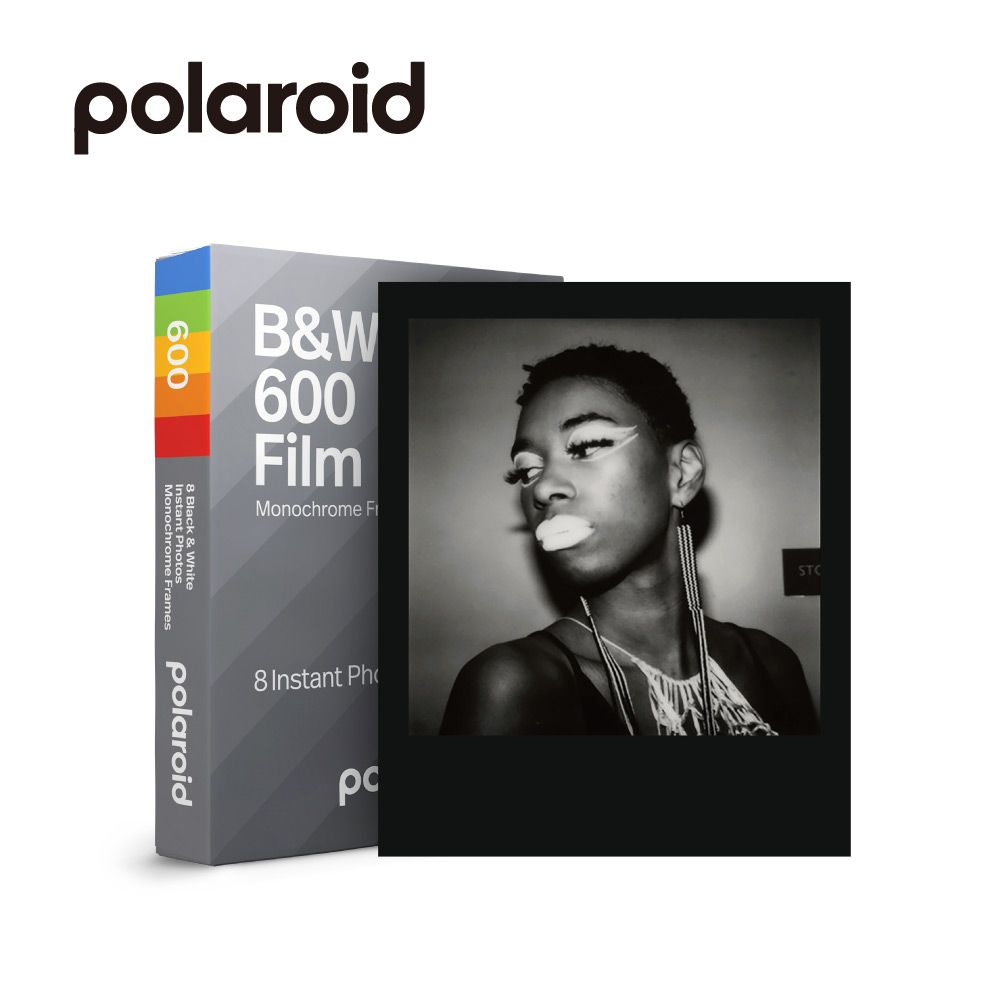 Polaroid 寶麗來 600型 黑白單色框相紙(D6F9)