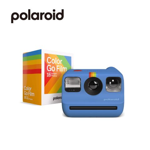 ★主機+相紙 超值組合Polaroid 寶麗來 Go G2 拍立得相機-藍色 超值組合(DG07)