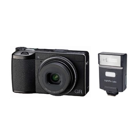 RICOH 理光 GRIII HDF 標準版 + FLASH Q Q20II 無線閃光燈 (公司貨)