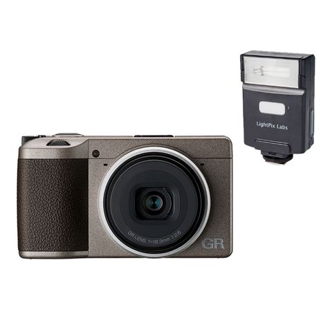 RICOH 理光 GR III 文青日誌版+ FLASH Q Q20II 無線閃光燈 (公司貨)