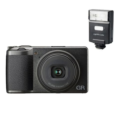 RICOH 理光 GR III (GR3)+FLASH Q Q20III 無線閃光燈(公司貨)