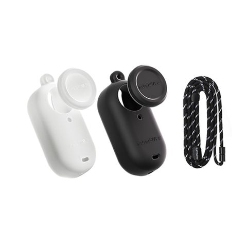 Sunnylife Insta360 Go 3S 主機矽膠套+鏡頭蓋+掛繩組