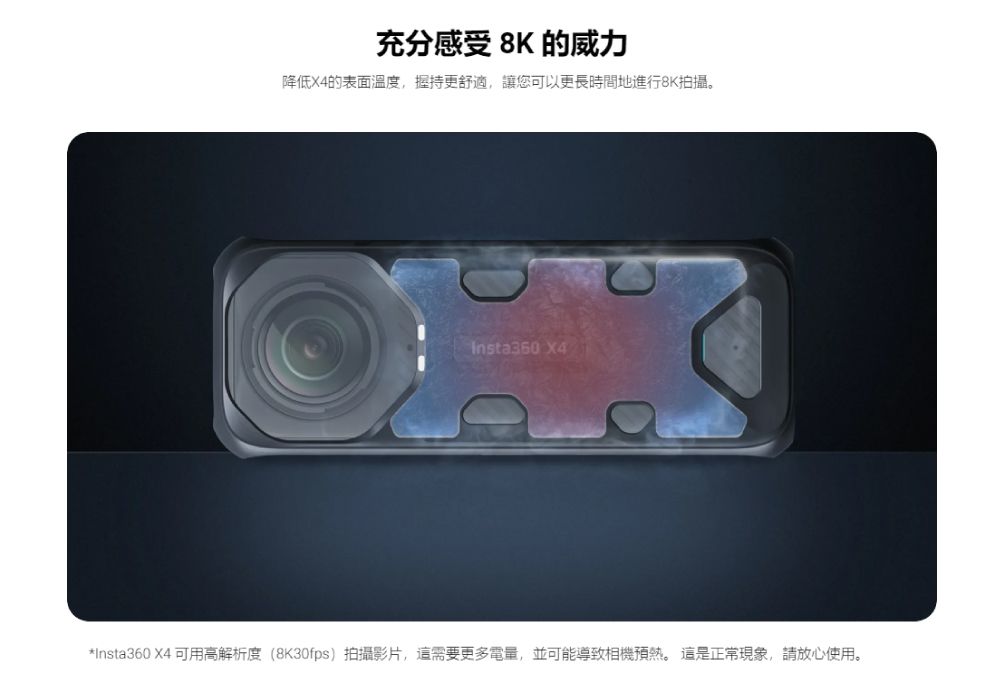 Insta360 X4 控溫握套東城代理商公司貨- PChome 24h購物