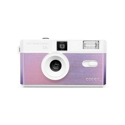 ★金屬質感設計COREX CH1 Half Frame Film Camera 半格菲林底片相機 - 紫色
