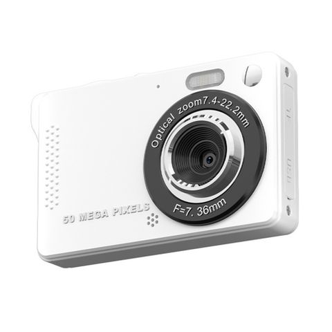 【KELING 科凌】照相機 新款CCD學生相機 4K高清老式卡片相機 AF變焦可傳手機美顏 5000萬像素