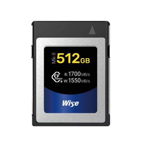 滿足高畫質Wise 512GB CFexpress Type B Mk-II 記憶卡 公司貨