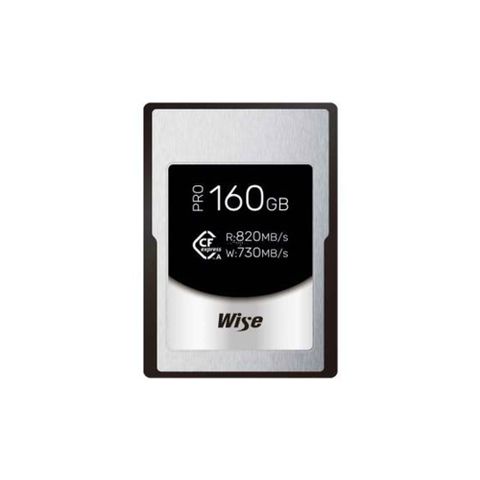 WISE CFX-A160P CFEXPRESS 160G R820MB/W730MB TYPE A PRO 公司貨