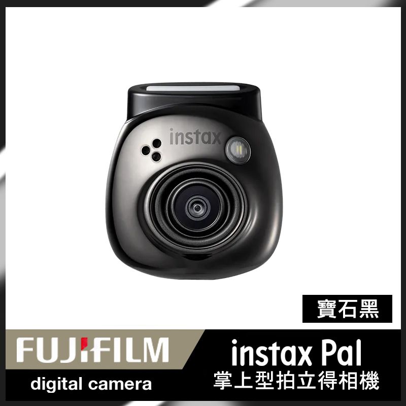 FUJIFILM 富士   Instax Pal 掌上型迷你相機 寶石黑 (公司貨)