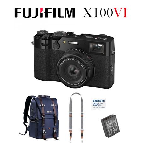 FUJIFILM 富士 X100VI 類單相機 黑色 全配組 (公司貨)