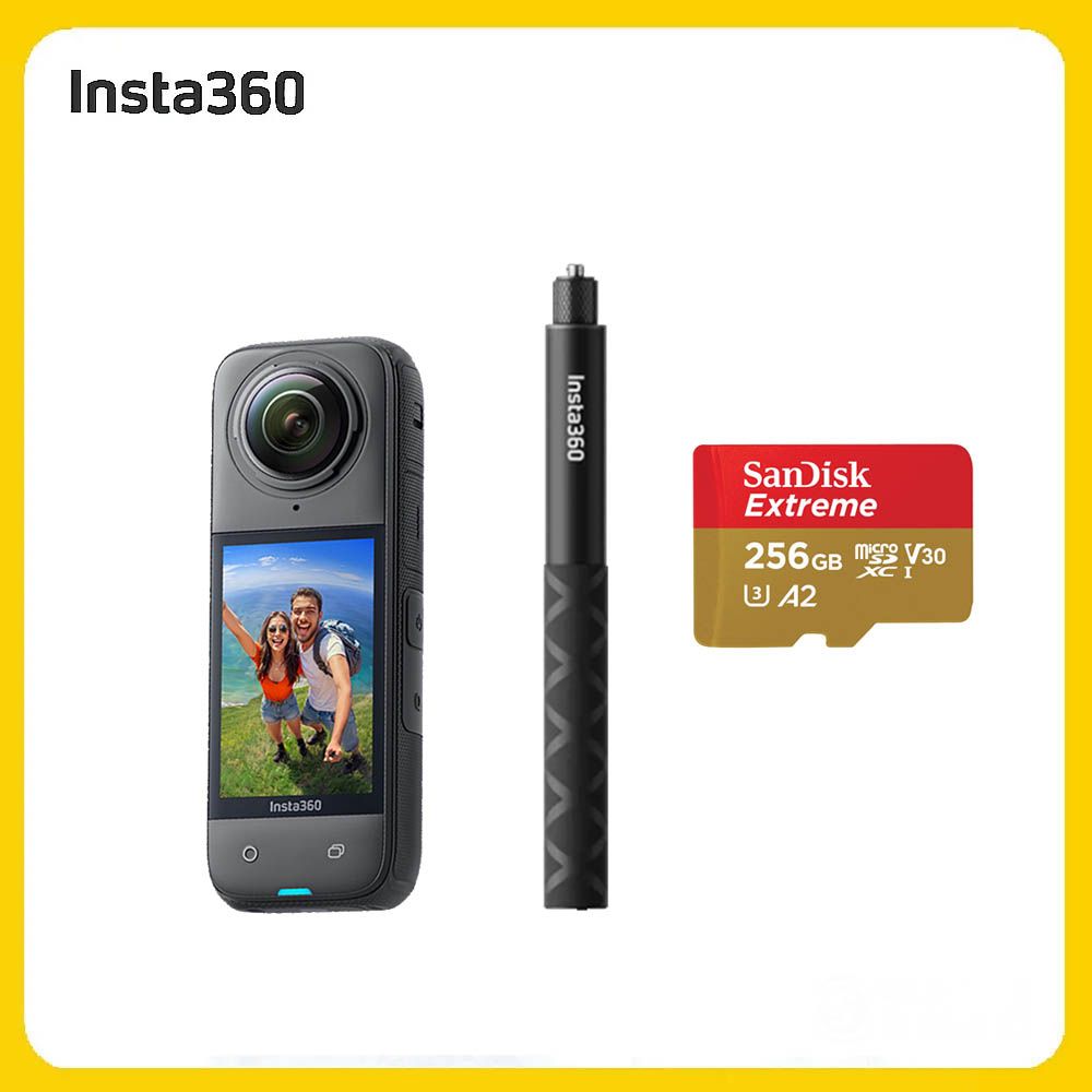 Insta360  X4 全景相機 先創公司貨 自拍棒組