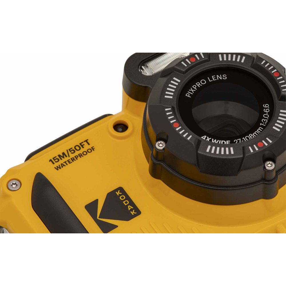 KODAK 柯達 PIXPRO WPZ2 Rugged Camera 防水數位相機 16MP 4倍光學變焦 公司貨