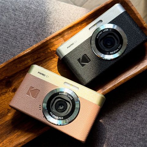 KODAK PIXPRO C1 可翻轉螢幕隨身型數位相機 公司貨