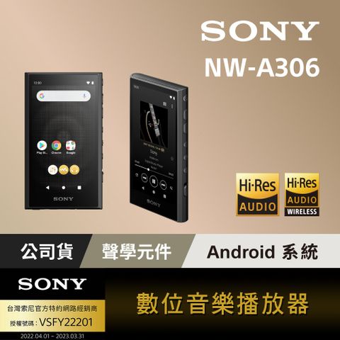 SONY NW-A306 Walkman 數位音樂播放器[ 公司貨 保固12+6個月]