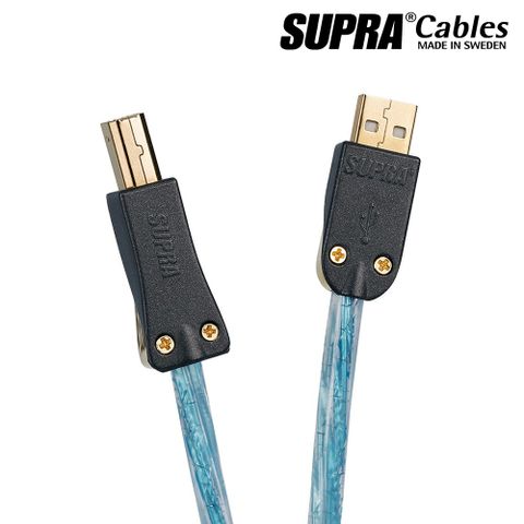 此價位最犯規的USB線SUPRA Cables USB 2.0 A-B EXCALIBUR 鍍銀版 USB線 1M
