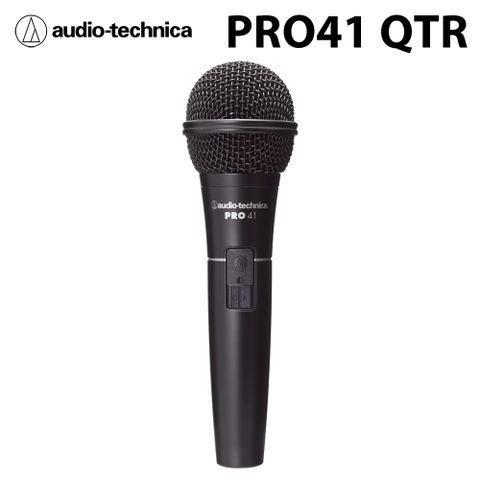 audio-technica 鐵三角 PRO41 QTR 心形指向性動圈型麥克風 公司貨