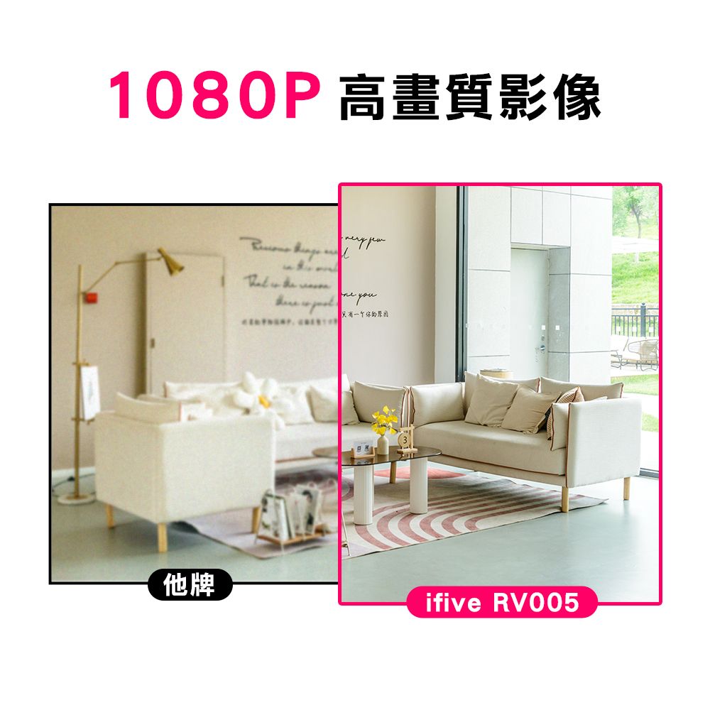 1080P    只有他牌ifive RV005