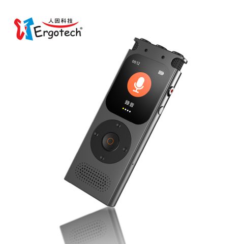 Ergotech 人因 DR20 彩色大螢幕觸控可擴充DSP數位降噪無損錄音筆