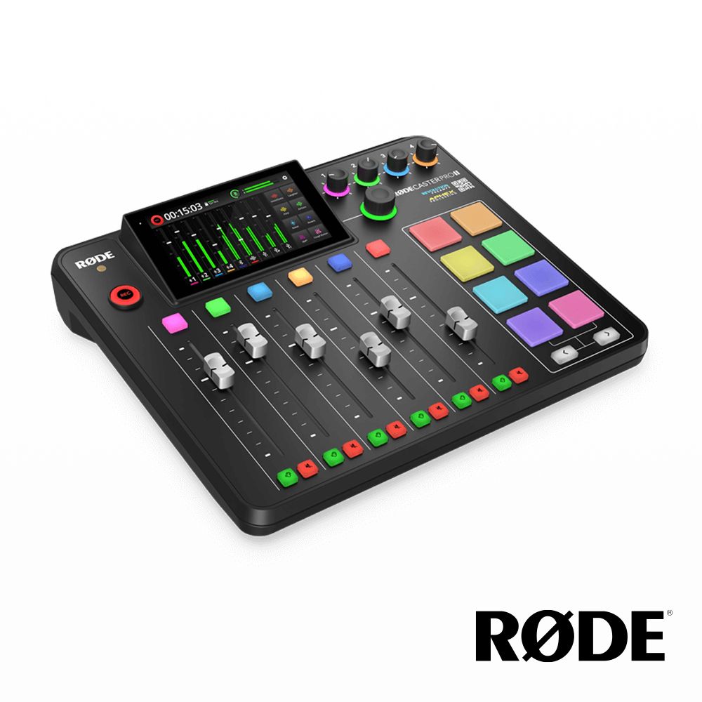  RODE Caster Pro II 混音工作台  廣播/直播用錄音介面 正成公司貨自媒體/播客/錄音室專用